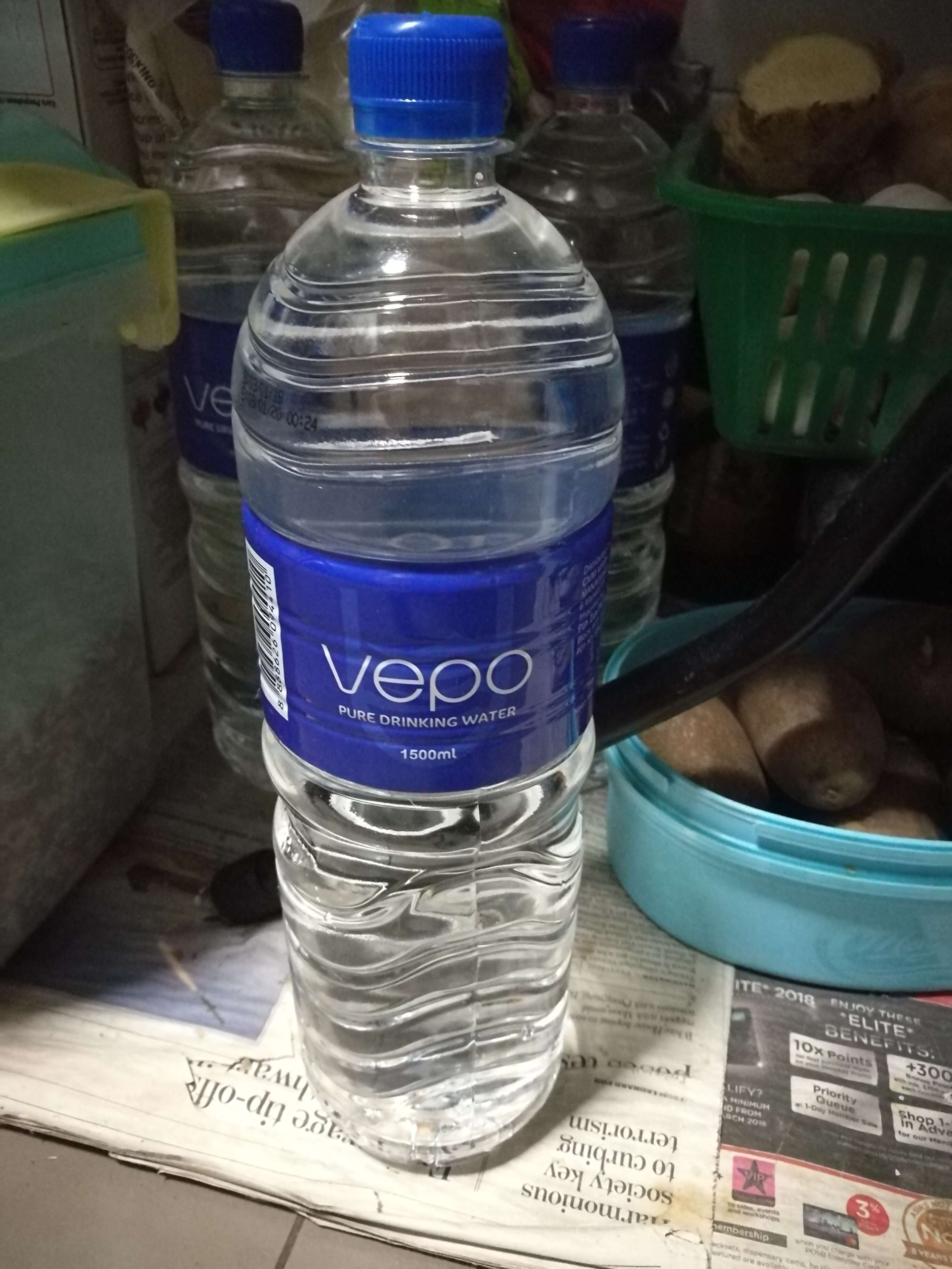 Distilled water from sheng shiong